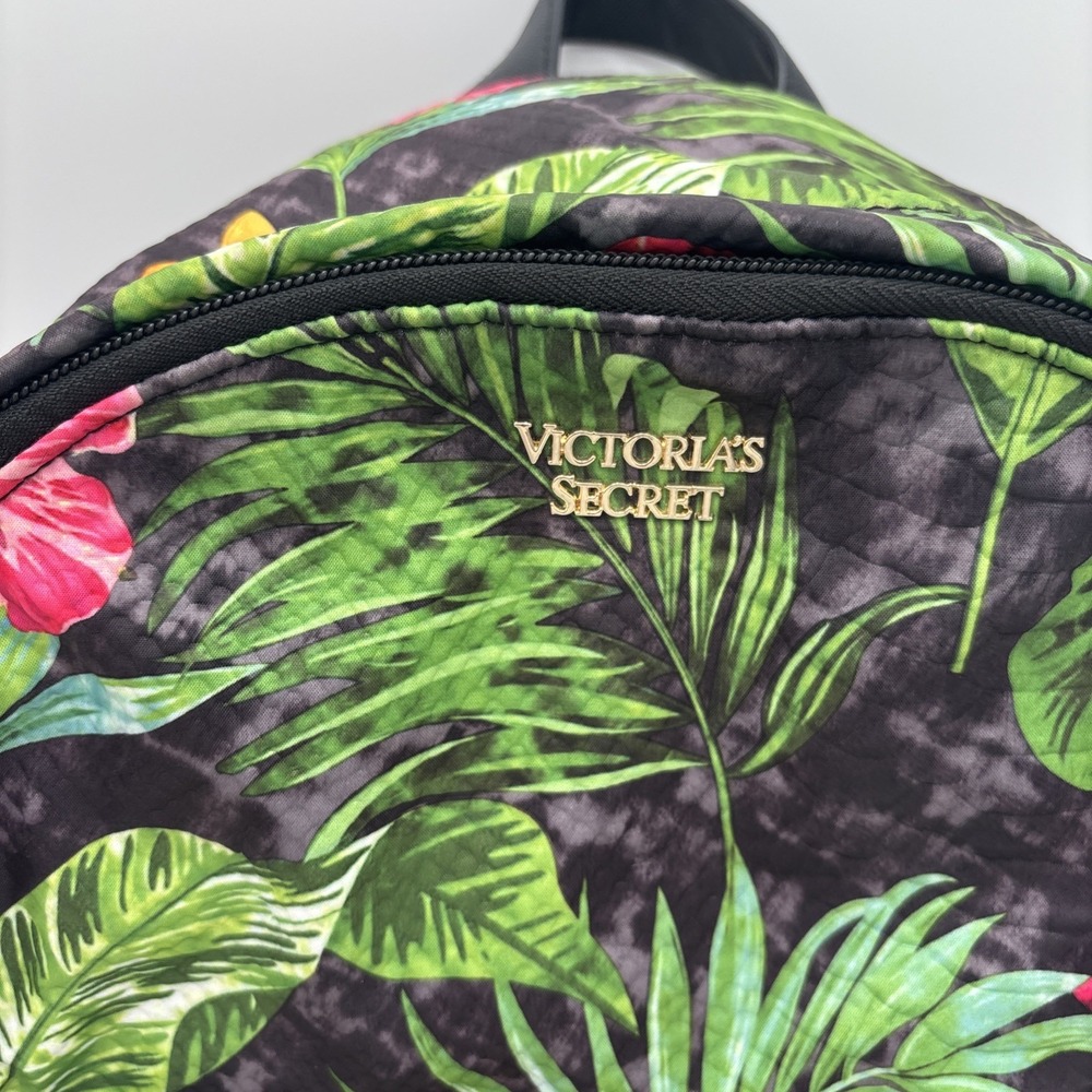 Victoria's Secret Floral Tropical Paradise City Backpack - Picture 2 of 12
